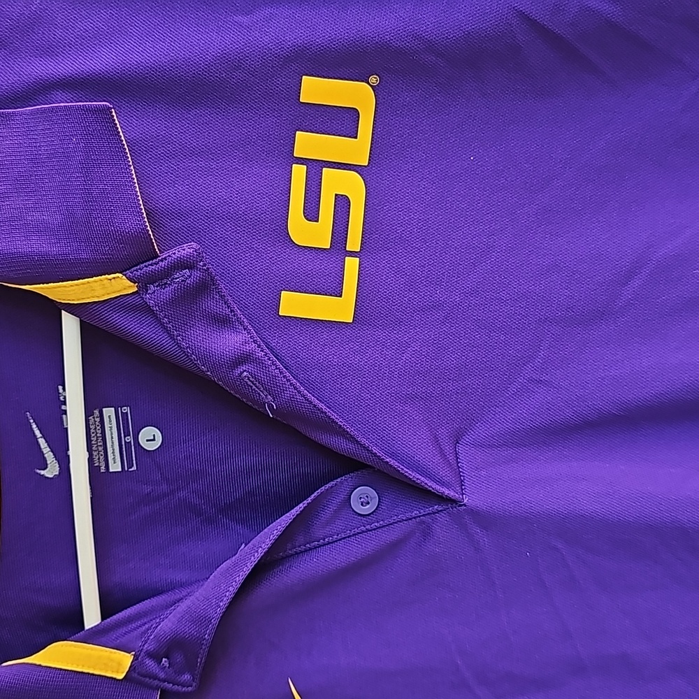 NIKE LSU SHIRT/ SIZE LARGE - Picture 2 of 4